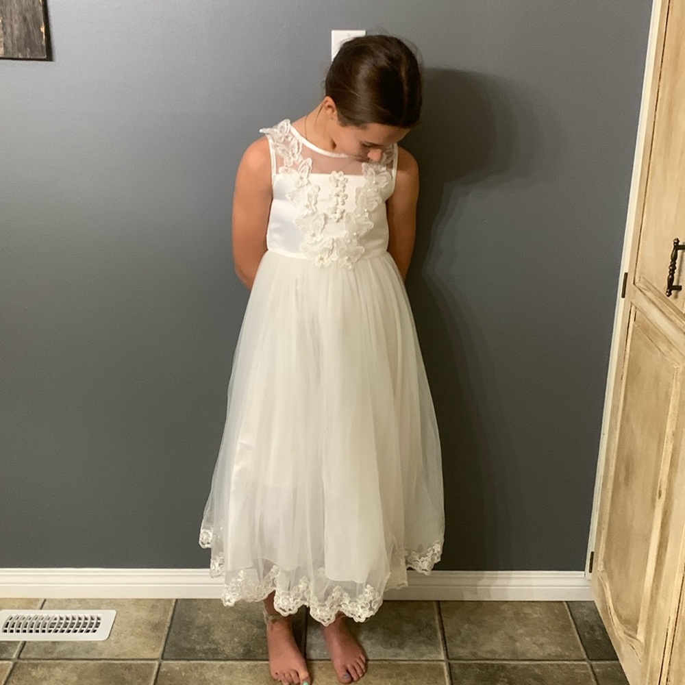 White girls dress